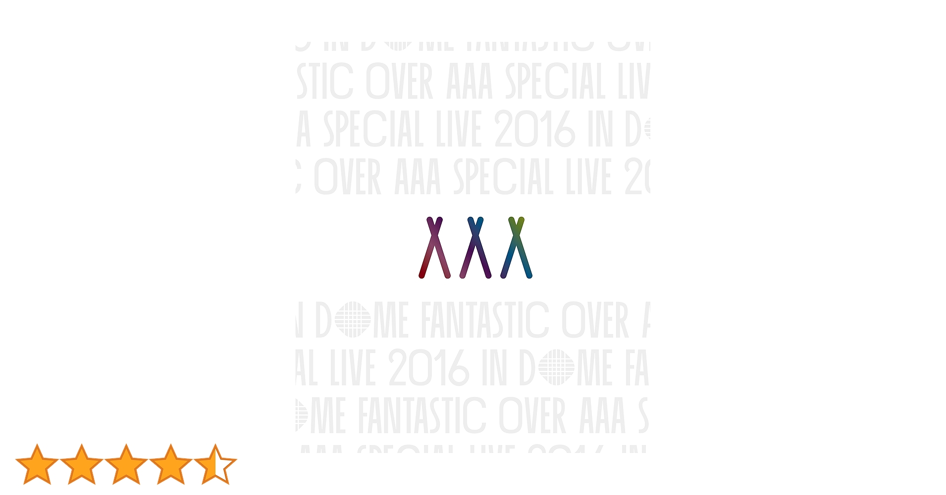 Amazon.co.jp: AAA Special Live 2016 in Dome -FANTASTIC OVER